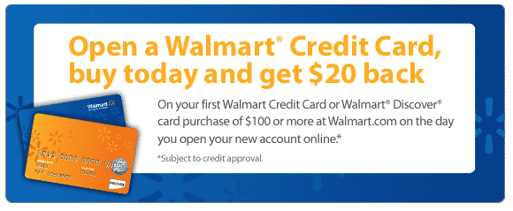 Pay No Interest for 24 Months with these Walmart Credit Cards