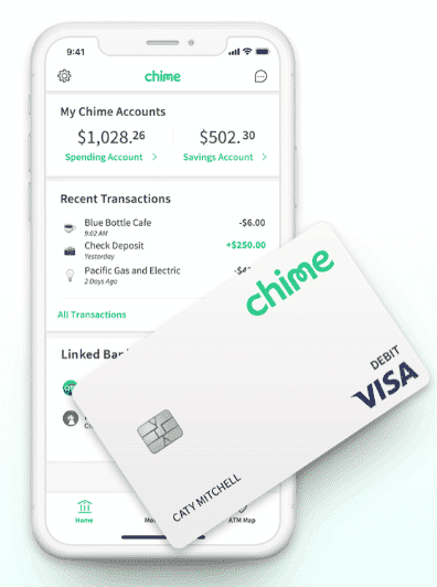 chime bank online access